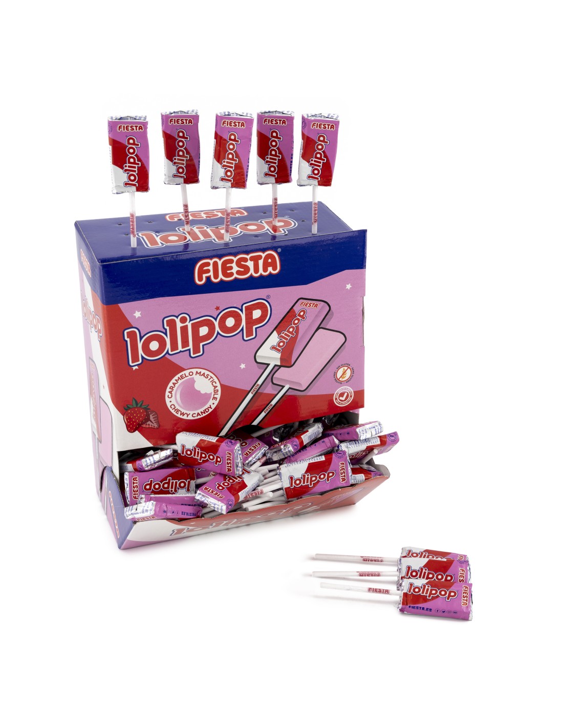 LOLIPOP FRESA 100 G