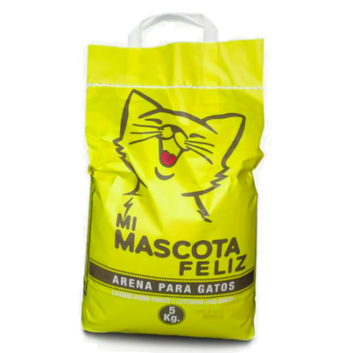 ARENA PARA GATOS MI MASCOTA FELIZ 5 KG