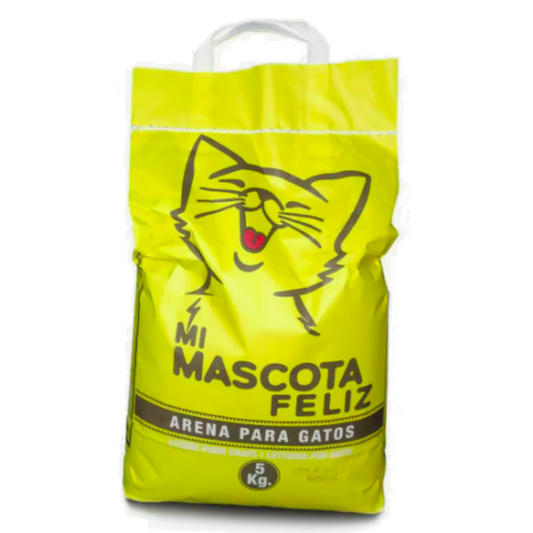 ARENA PARA GATOS MI MASCOTA FELIZ 5 KG