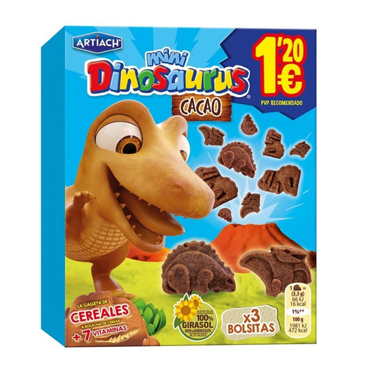 MINI DINOSAURUS CACAO 120 G