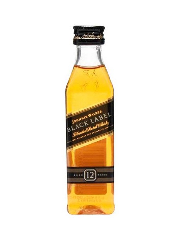 MINIATURA JOHNNIE WALKER BLACK LABEL 50 ML