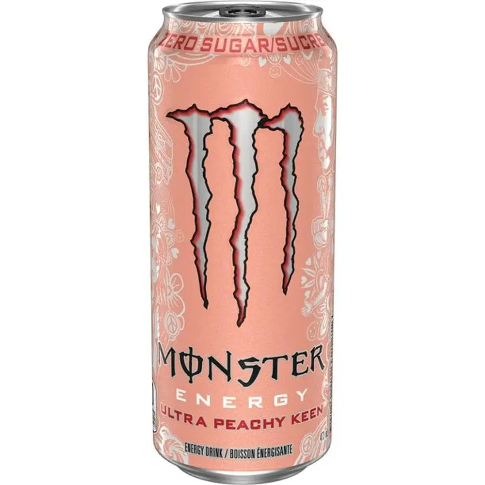 MONSTER ENERGY ULTRA PEACHY KEEN ZERO AZÚCAR 500 ML