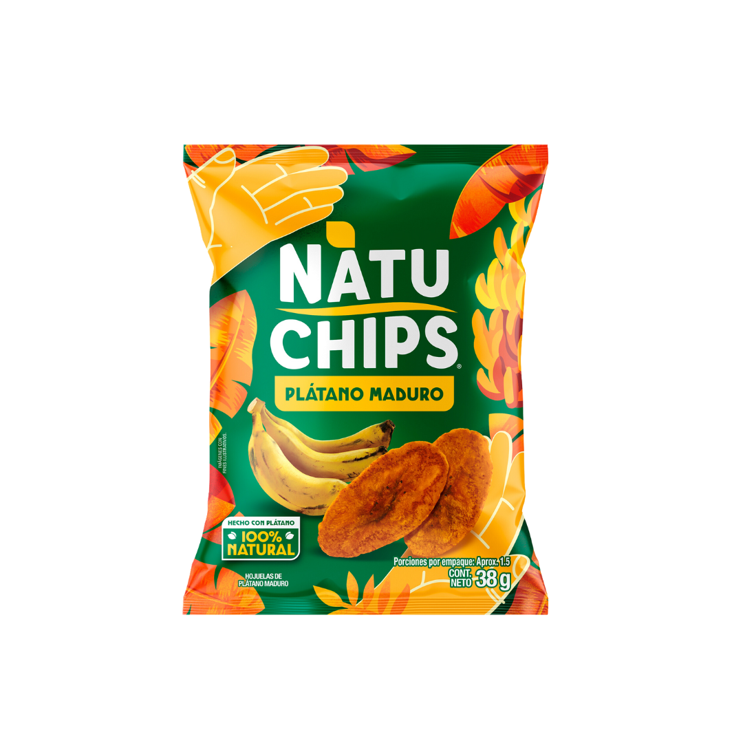 MATU CHIPS PLÁTANO MADURO 75 G