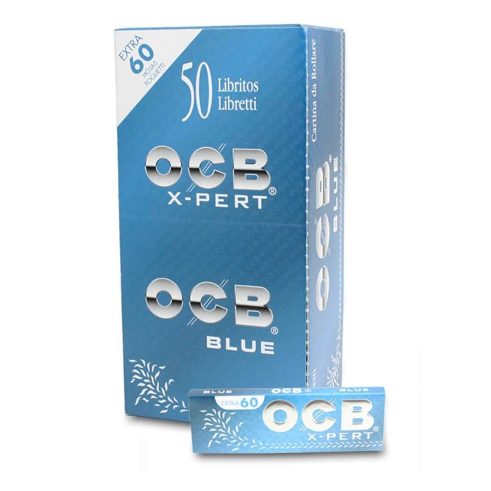 PAPEL OCB BLUE