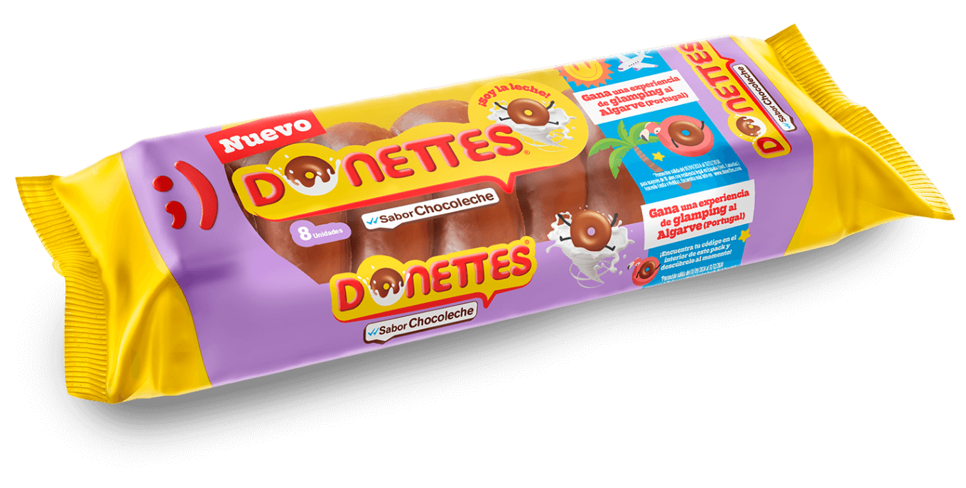 DONETTES CHOCOLECHE 120 G