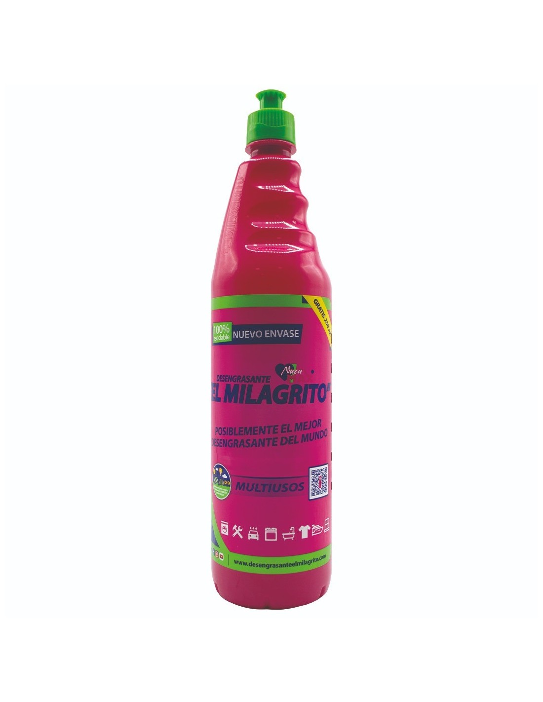 DESENGRASANTE EL MILAGRITO 750 ML + 250 ML GRATIS