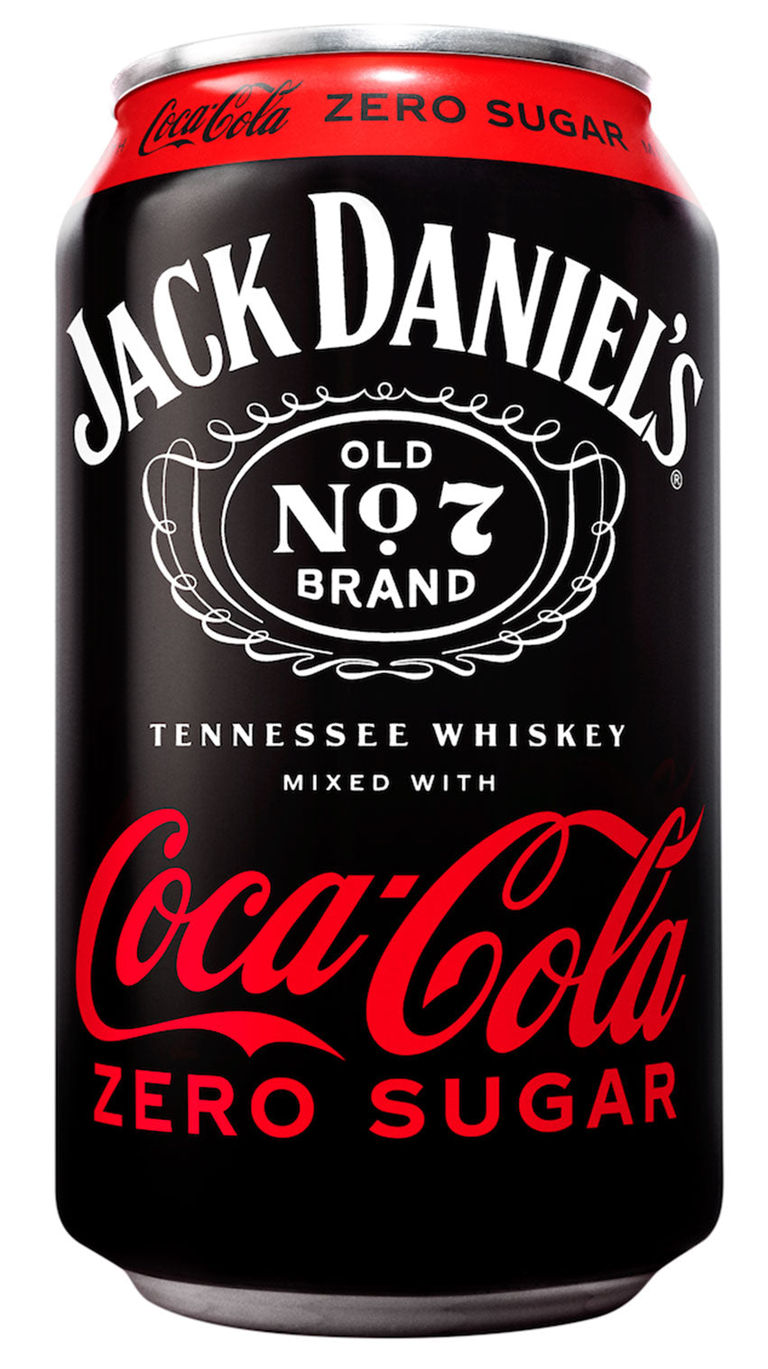 JACK DANIELS COCACOLA ZERO SUGAR 330 ML
