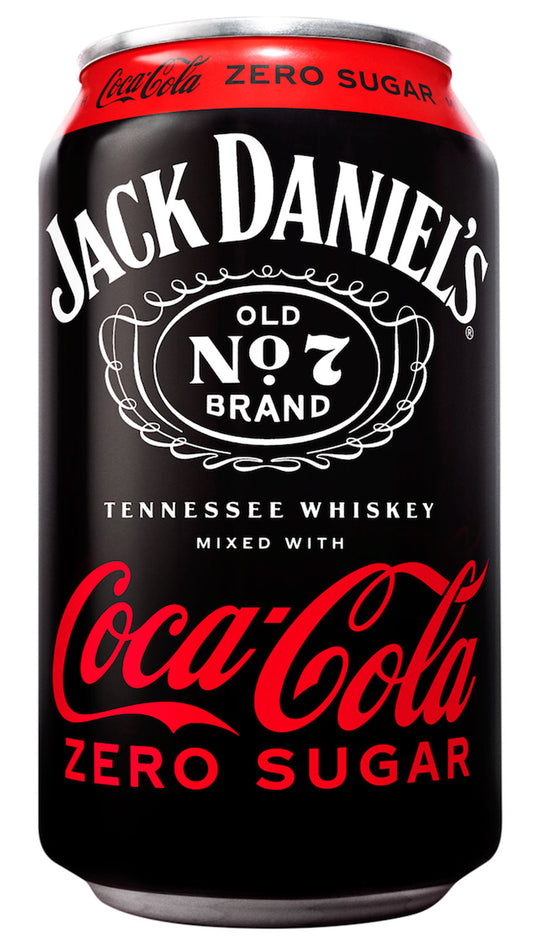 JACK DANIELS COCACOLA ZERO SUGAR 330 ML
