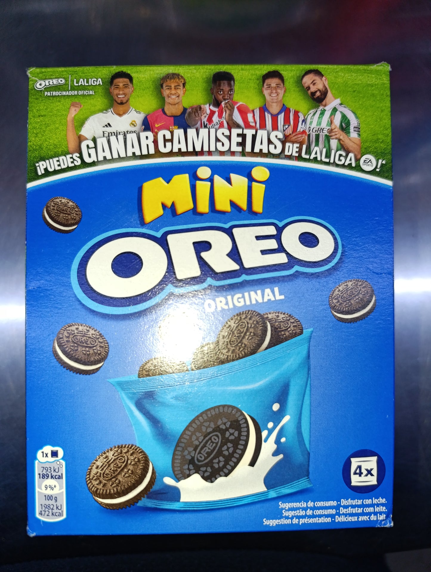 MINI OREO 4 PAQUETE X 40 G