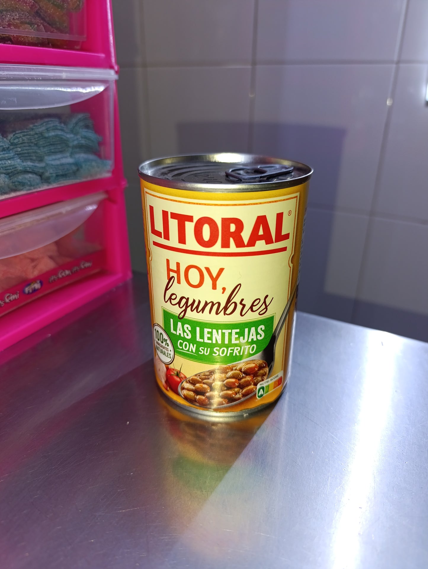 LENTEJA CON SU SOFRITO LITORAL 425 G