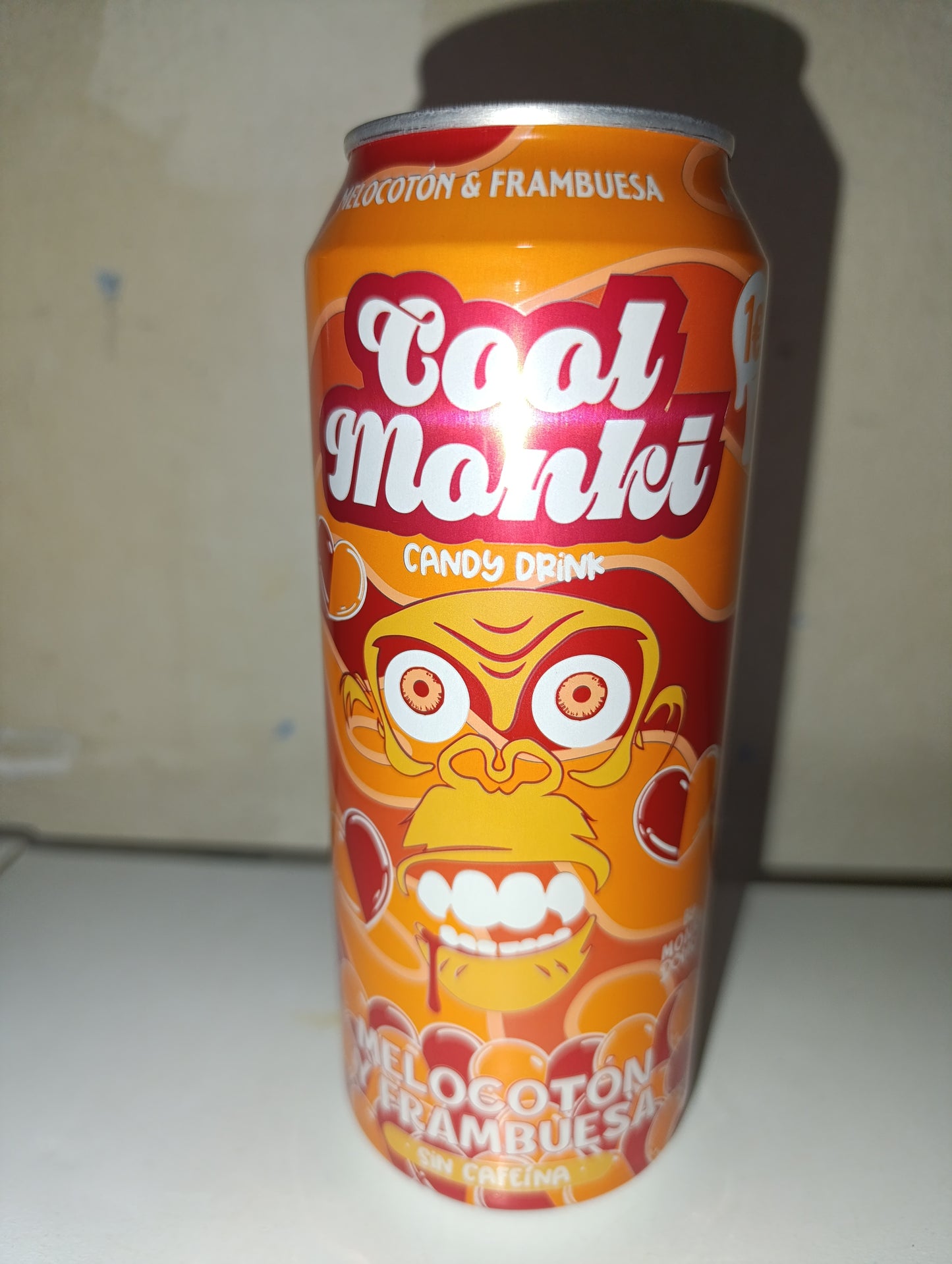 COOL MONKI MELOCOTÓN Y FRAMBUESA 500 Ml