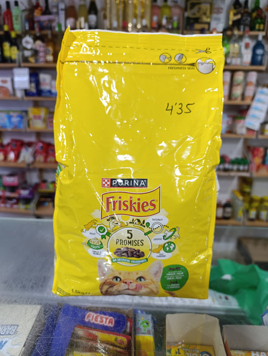 PIENSO DE GATO FRISKIES PURINA 1,5 KG
