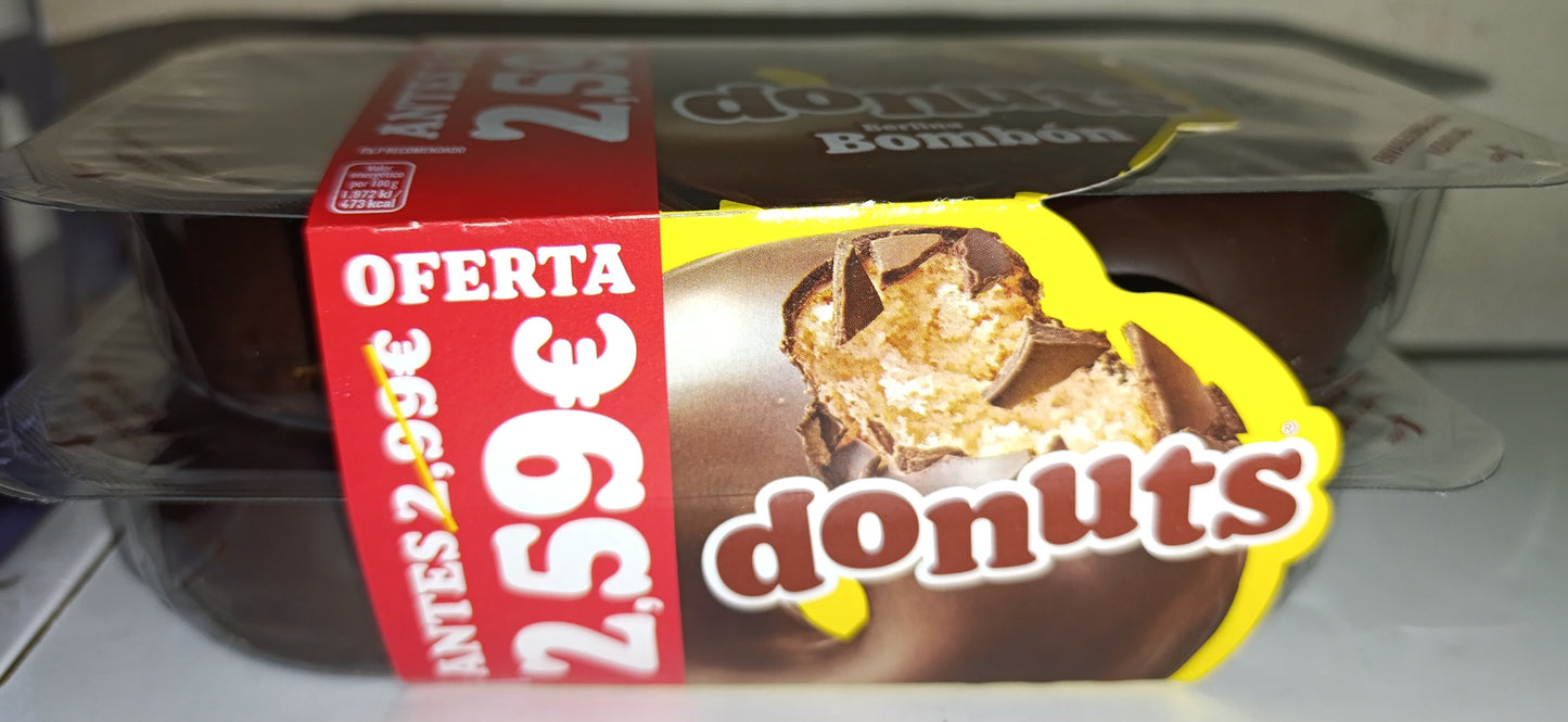 DONUTS BOMBÓN (4 X 55 G) 220 G