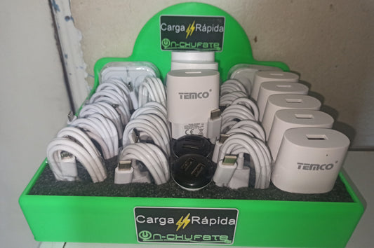 CARGA RÁPIDA ON-CHUFATE (IPHONE Y ANDROID)