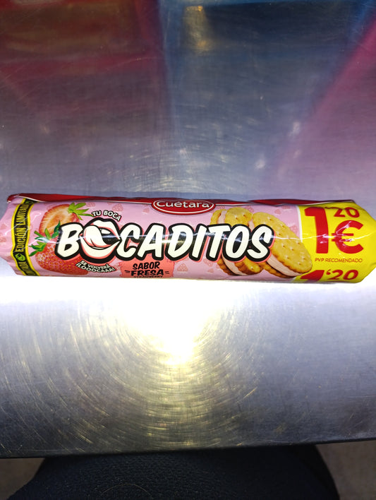 BOCADITOS SABOR FRESA 150 G