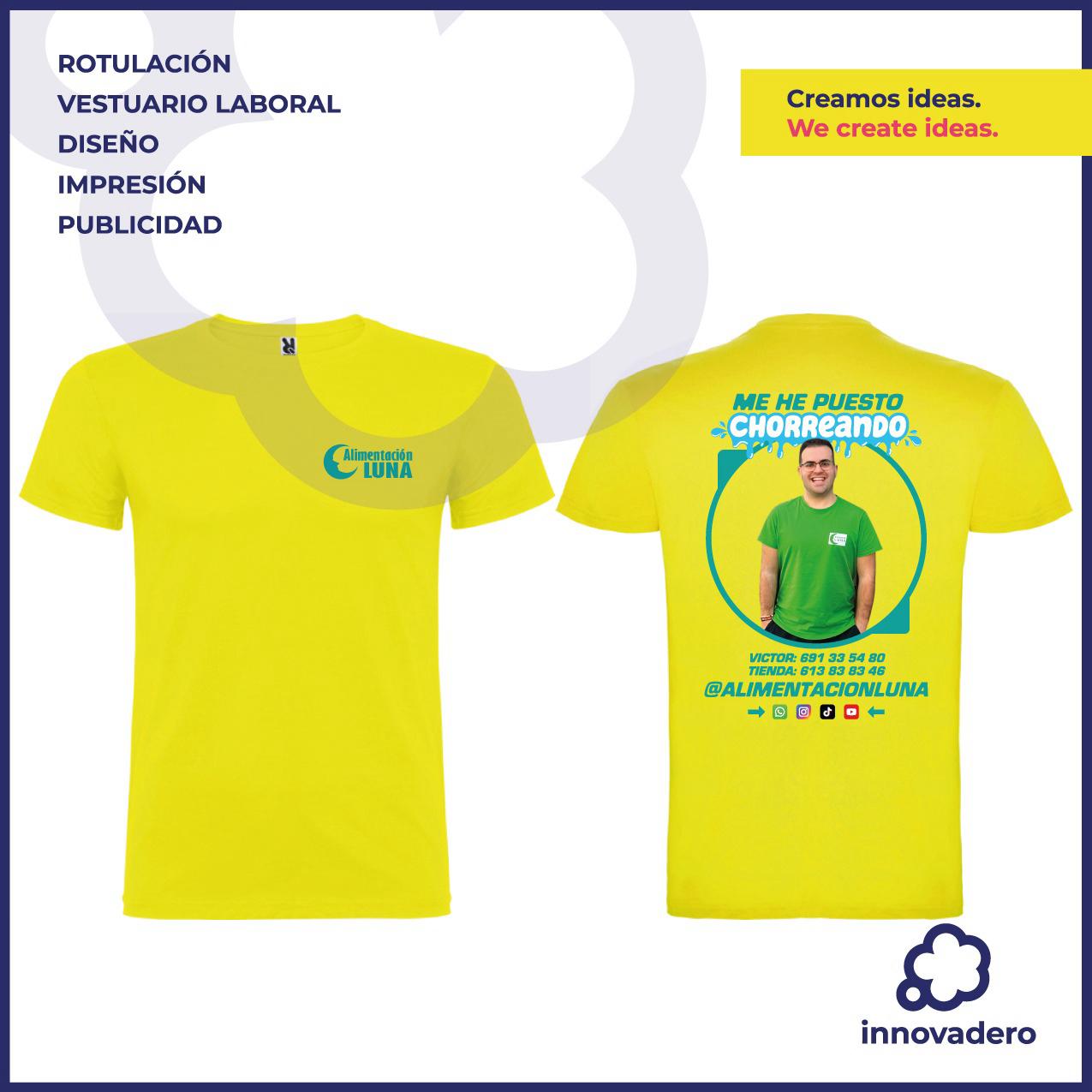 CAMISETAS PERSONALIZADA ME HE PUESTO CHORREANDO