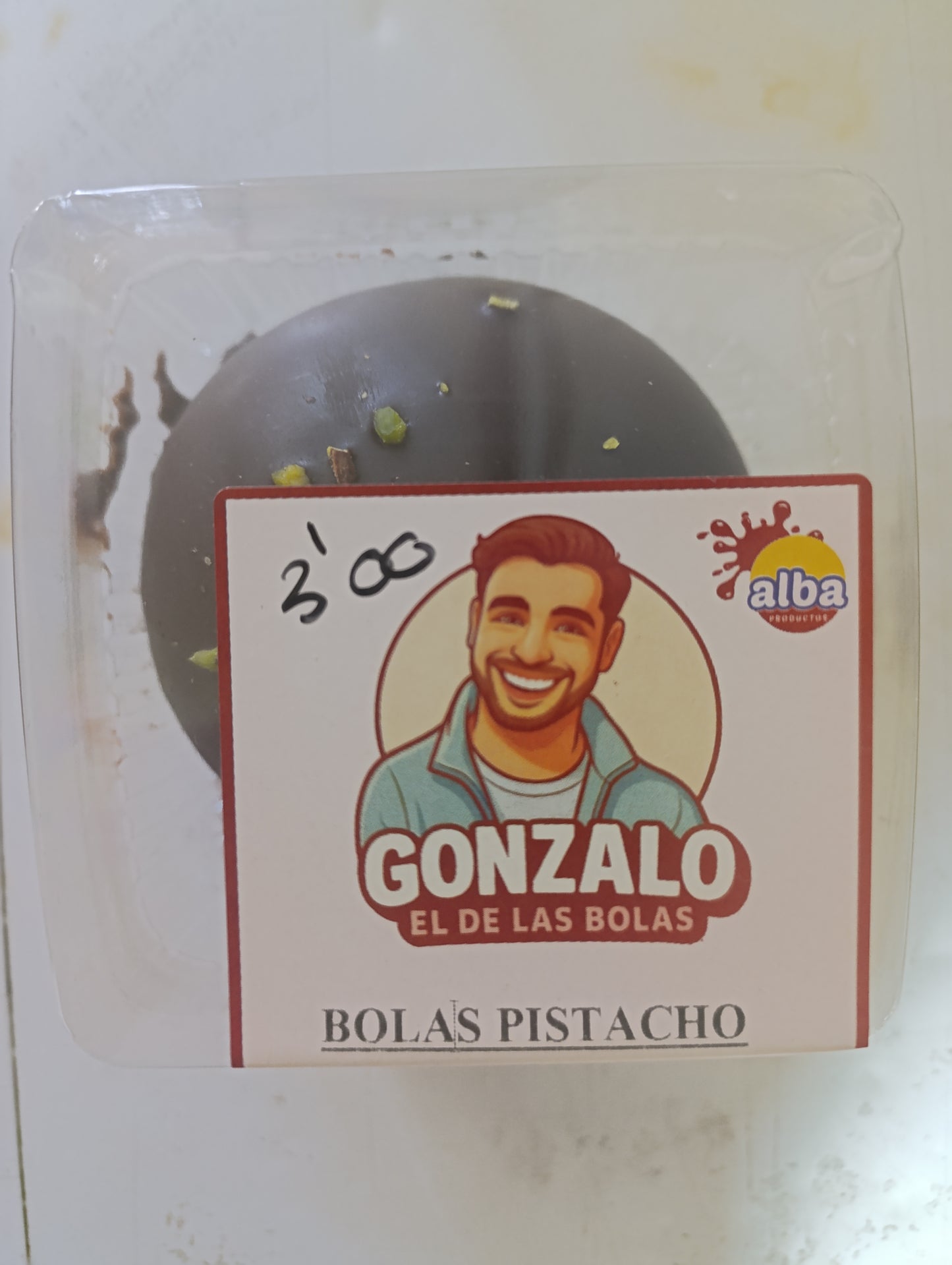 BOLAS PISTACHO 130 GR