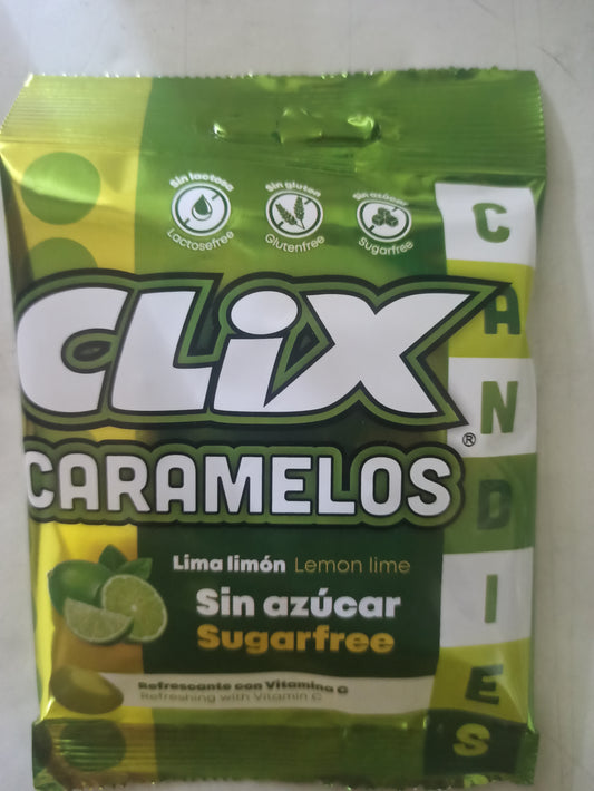 CLIX CARAMELOS LIMA LIMÓN