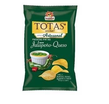 TOTAS GOURMENT JALAPEÑO & QUESO 30 G